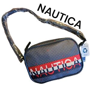 NWT!! Nautica Black and Red Shoulder Bag